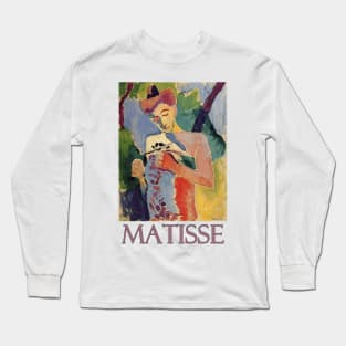 Flower Branch by Henri Matisse Long Sleeve T-Shirt